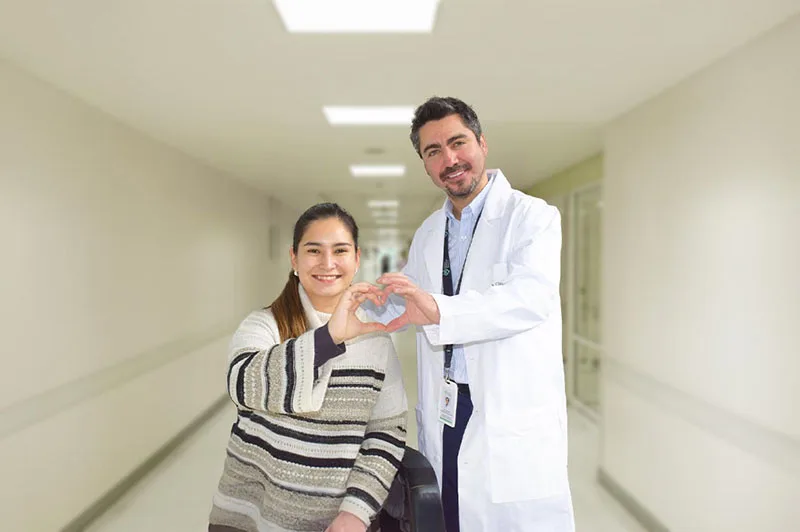 campaña de corazón doctor y paciente