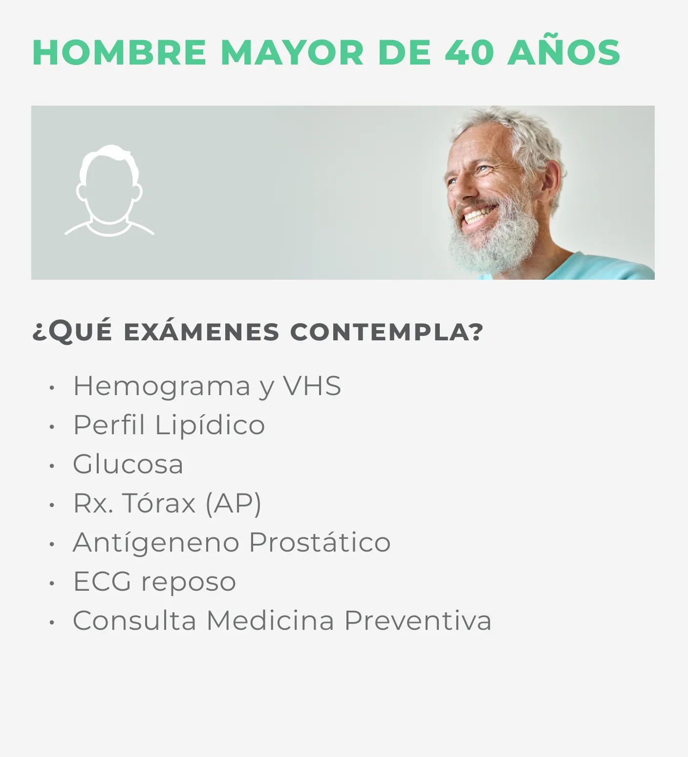 Hombre Mayor de 40