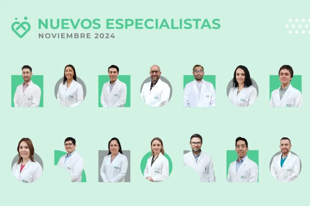 Nuevos especialistas